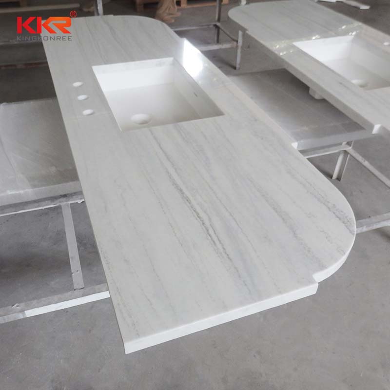 KKR Stone solid solid surface countertop for worktops-2