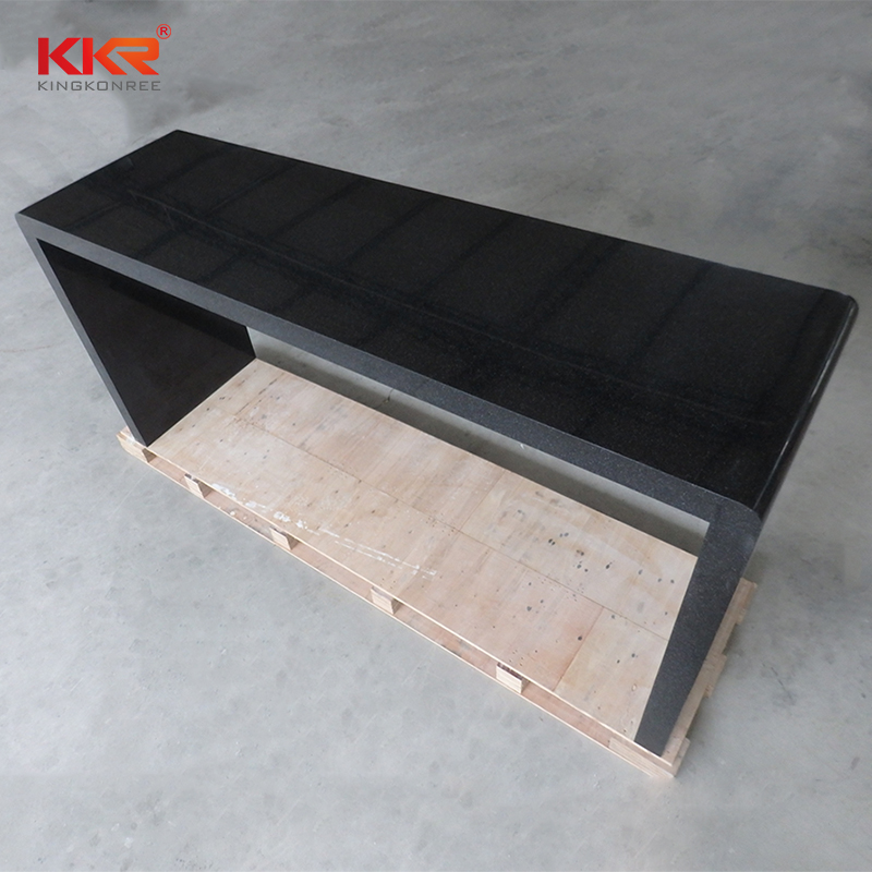 KKR Solid Surface marble dining table set design bulk production-1
