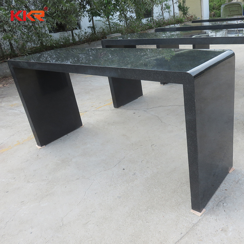 KKR Solid Surface marble dining table set design bulk production-2
