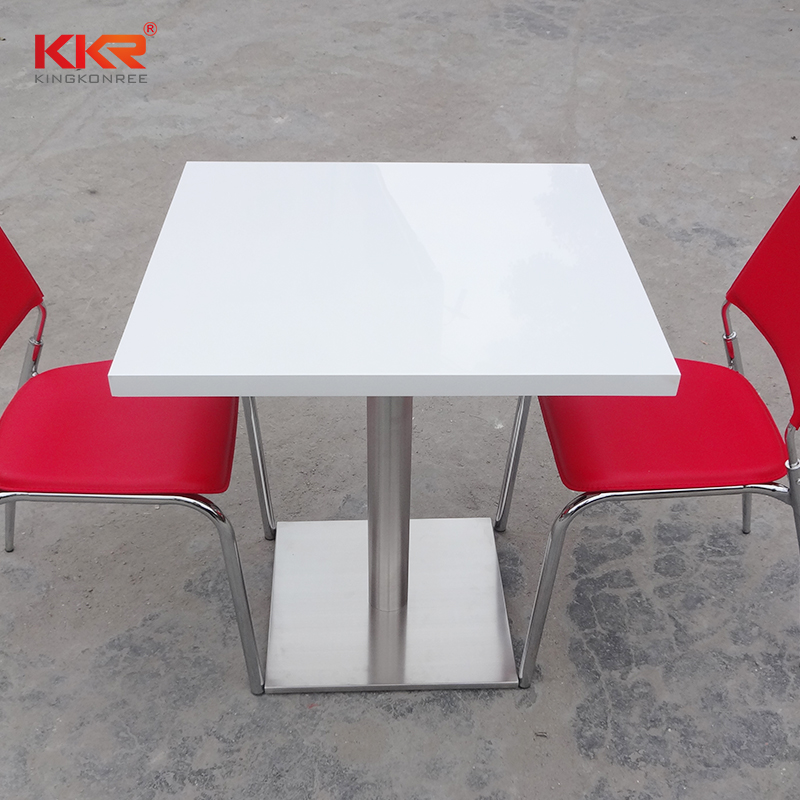 KKR Stone solid artificial marble dining table-2