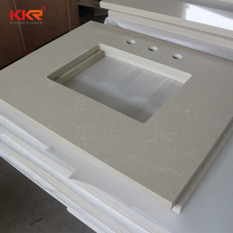 KKR Stone quality bathroom tops in-green-2