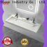 KKR Stone easy to clean undermount bathroom sink vendor for kitchen tops