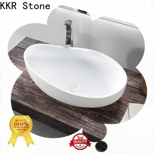 KKR Stone undermount bathroom sink bulk production for home
