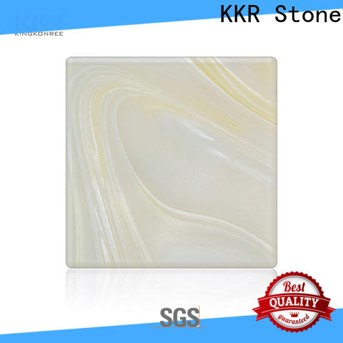 light weight translucent solid surface material sales factory price for school building
