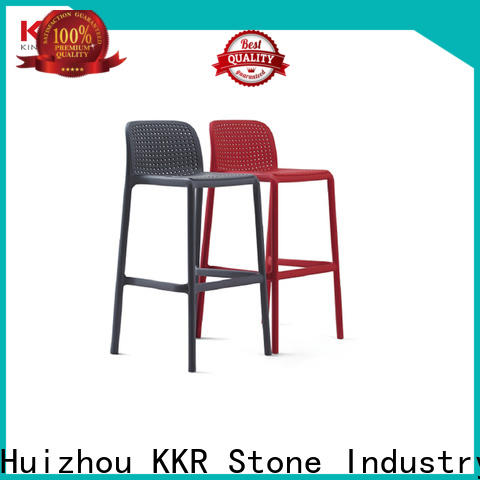 KKR Stone popular plastic chairs manufacturers long-term-use