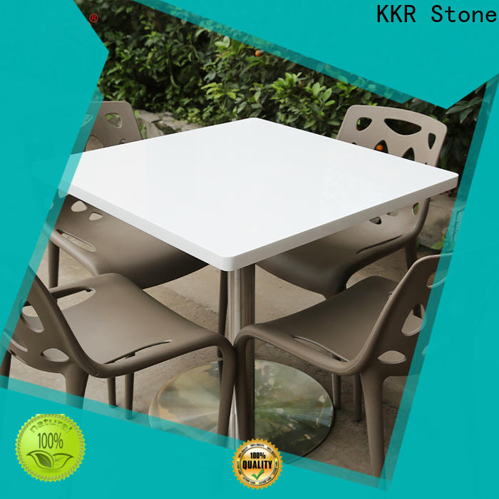 KKR Stone acrylic acrylic solid surface table tops