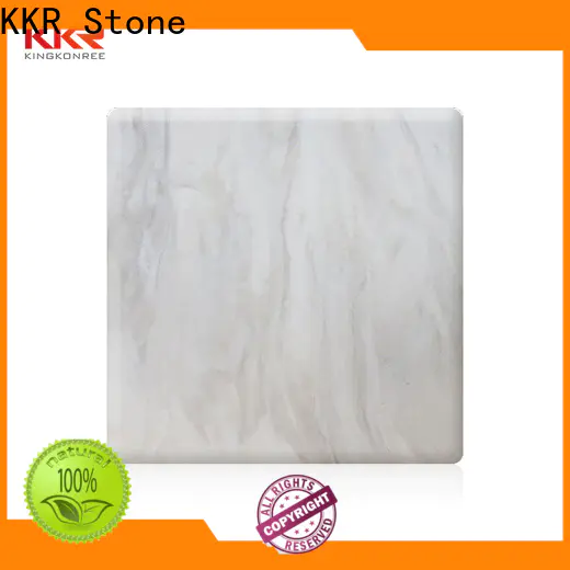 KKR Stone arycli solid surface slab effectively for building