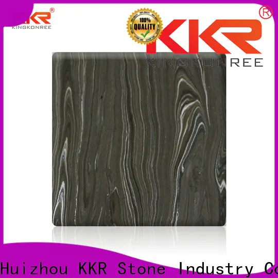 KKR Stone artificial marble solid surface factory for school building