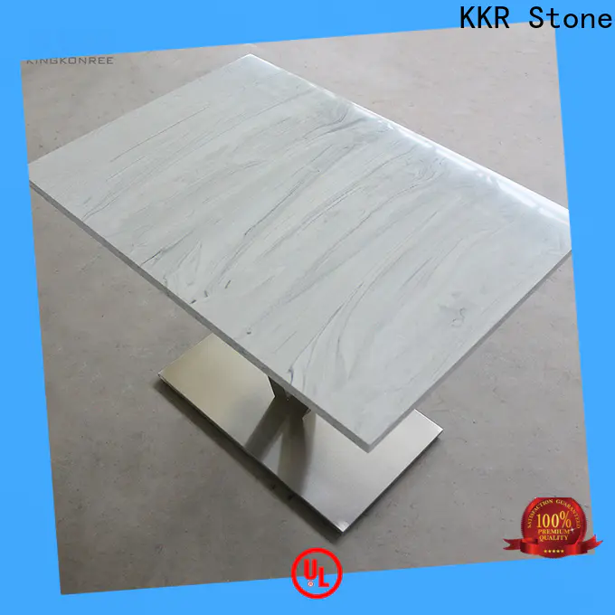 KKR Stone surface artificial marble dining table