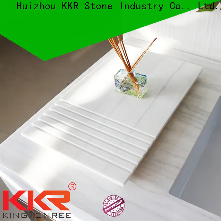 KKR Stone double Sink bathroom wall shelves buy now for living room