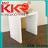 KKR Stone pattern clear acrylic shelves for living room