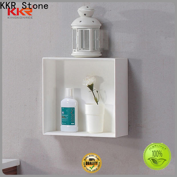 KKR Stone acrylic display shelves for hotel