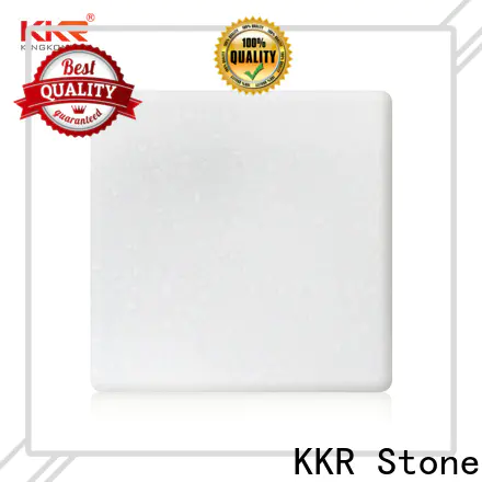 KKR Stone hot-sale solid surface acrylics superior chemical resistance for bar table