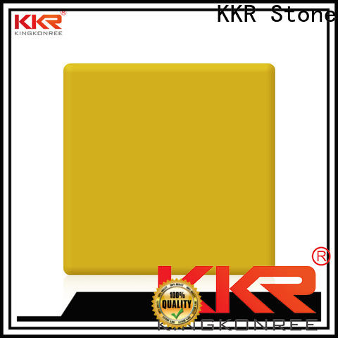 KKR Stone thickness solid surface acrylics superior stain for kitchen tops