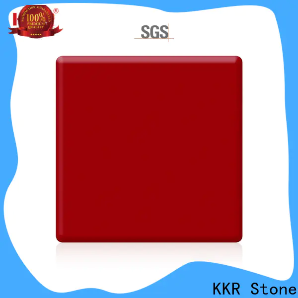 KKR Stone thickness modified acrylic solid surface superior bacteria for worktops