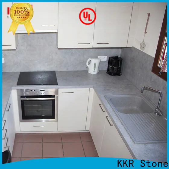 KKR Stone solid solid kitchen countertops  supply for bar table