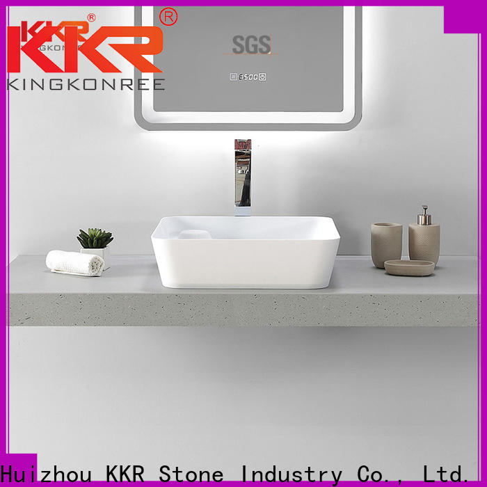 KKR Stone corian vanity tops custom-design for home
