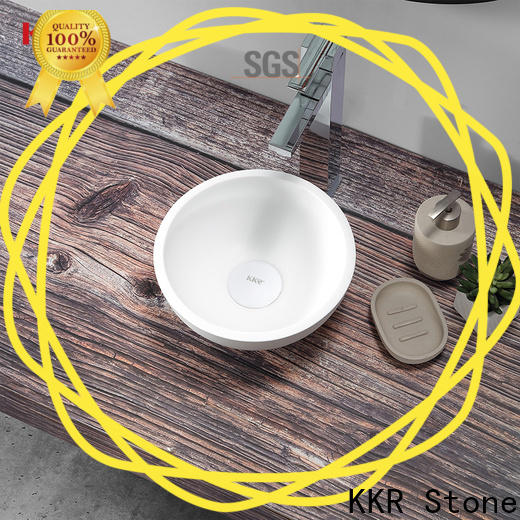 KKR Stone corian vanity tops in special shapes for kitchen tops