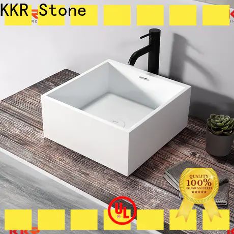 KKR Stone bathroom vanity with sink vendor for school building