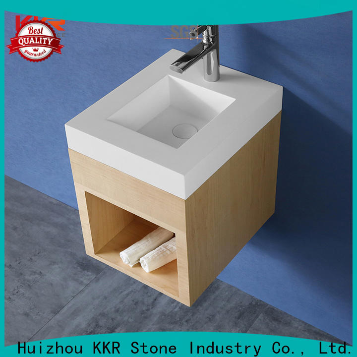 KKR Stone undermount kitchen sink in special shapes for school building