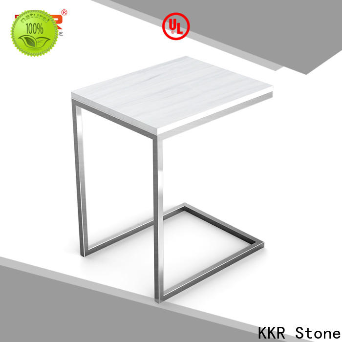 artificial stone dining table restaurant