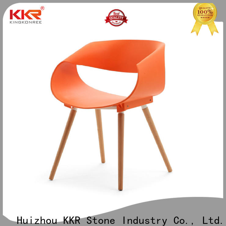 KKR Stone price small plastic chair owner for garden