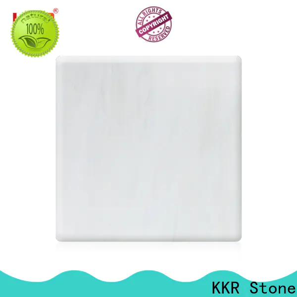 KKR Stone radiation free veining pattern solid surface  manufacturer for garden table