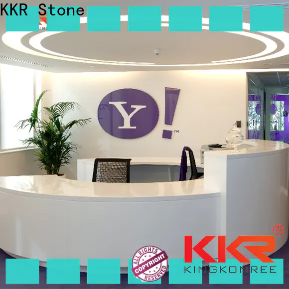 KKR Stone stone reception desk countertop for table tops