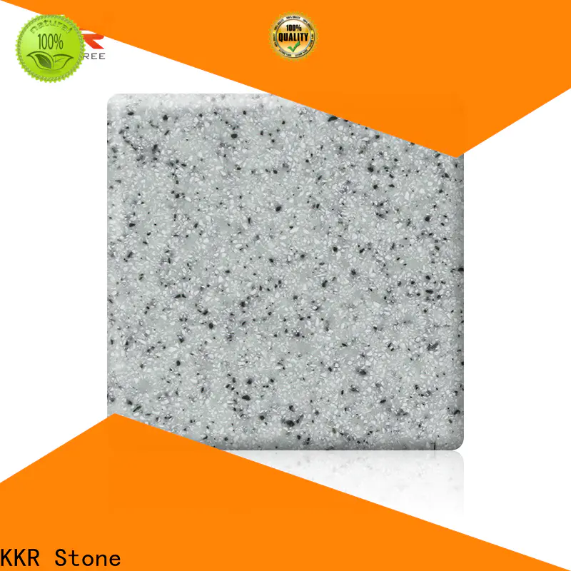 KKR Stone thickness modified solid surface superior chemical resistance for table tops