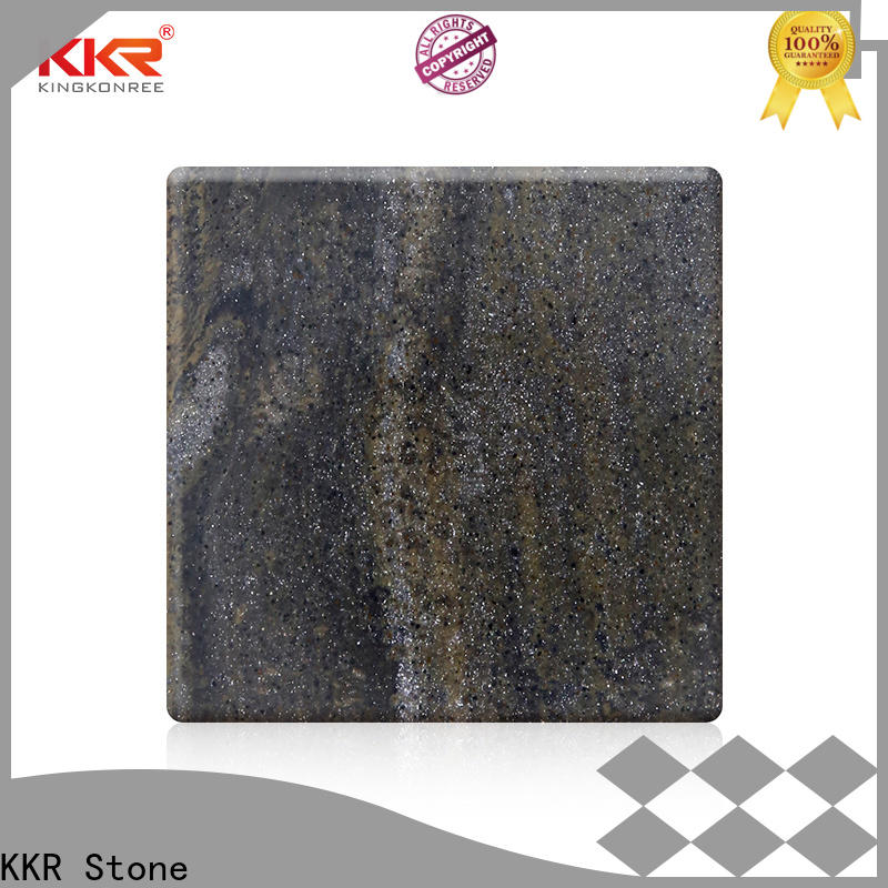 high-quality veining pattern solid surface artificial furniture set