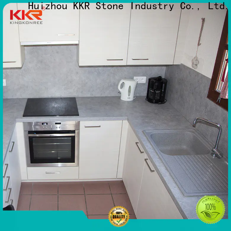 KKR Stone countertop solid kitchen countertops producer for bar table
