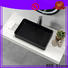 KKR Stone solid surface basin custom-design for kitchen tops