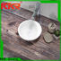 high tenacity solid surface basin vendor for kitchen tops