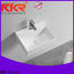 KKR Stone lassic style corian kitchen worktops in special shapes for worktops