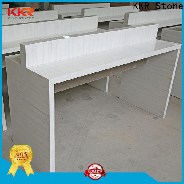 KKR Stone acrylic wall mounted bar countertop