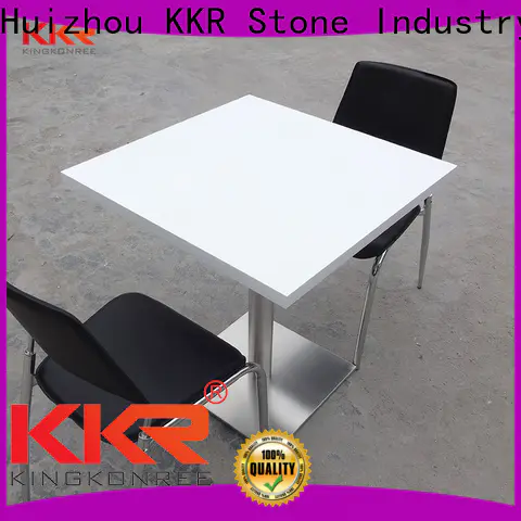 KKR Stone solid artificial marble dining table