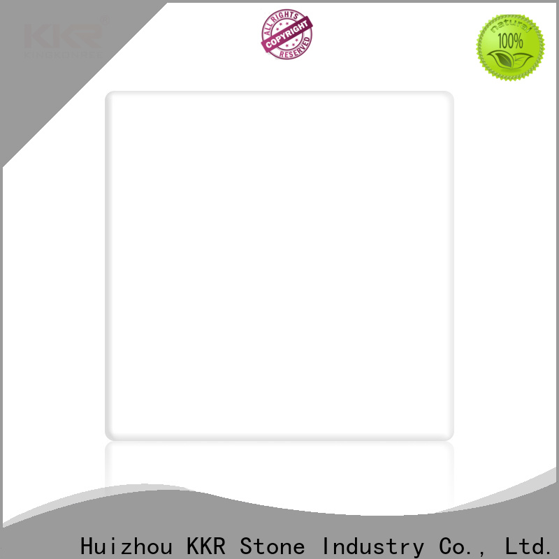 KKR Stone anti-pollution modified acrylic solid surface superior chemical resistance for bar table