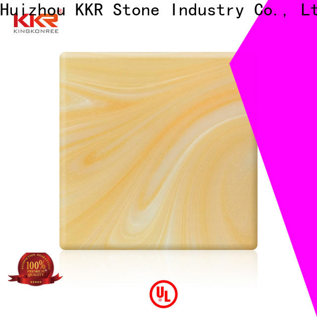 luxury translucent resin panel surface with good price furniture set