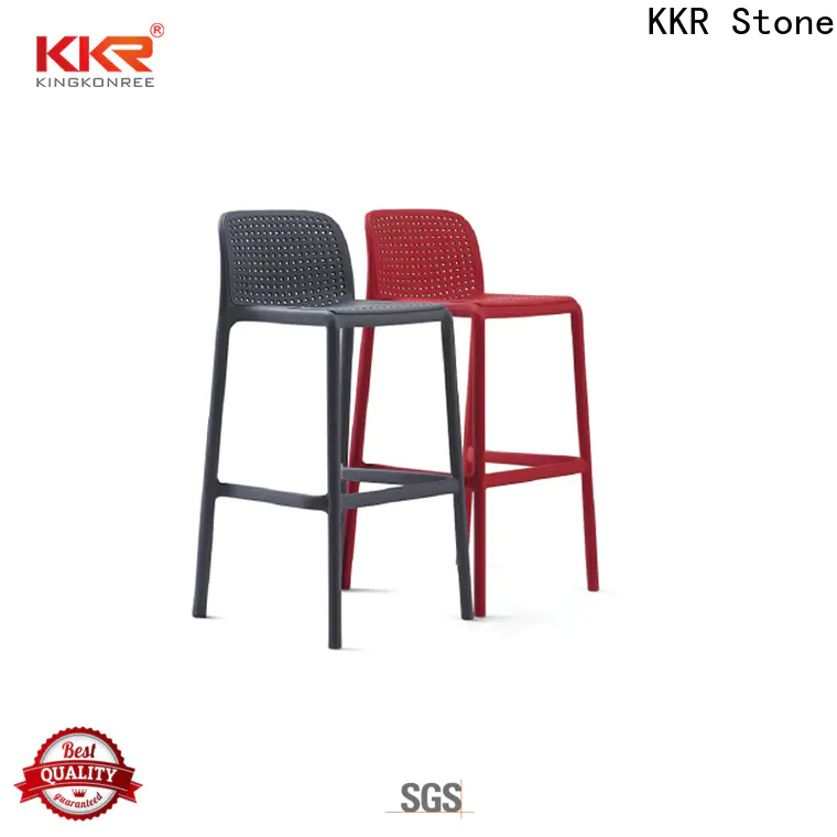 KKR Stone colorful cheap plastic chairs price for kitchen