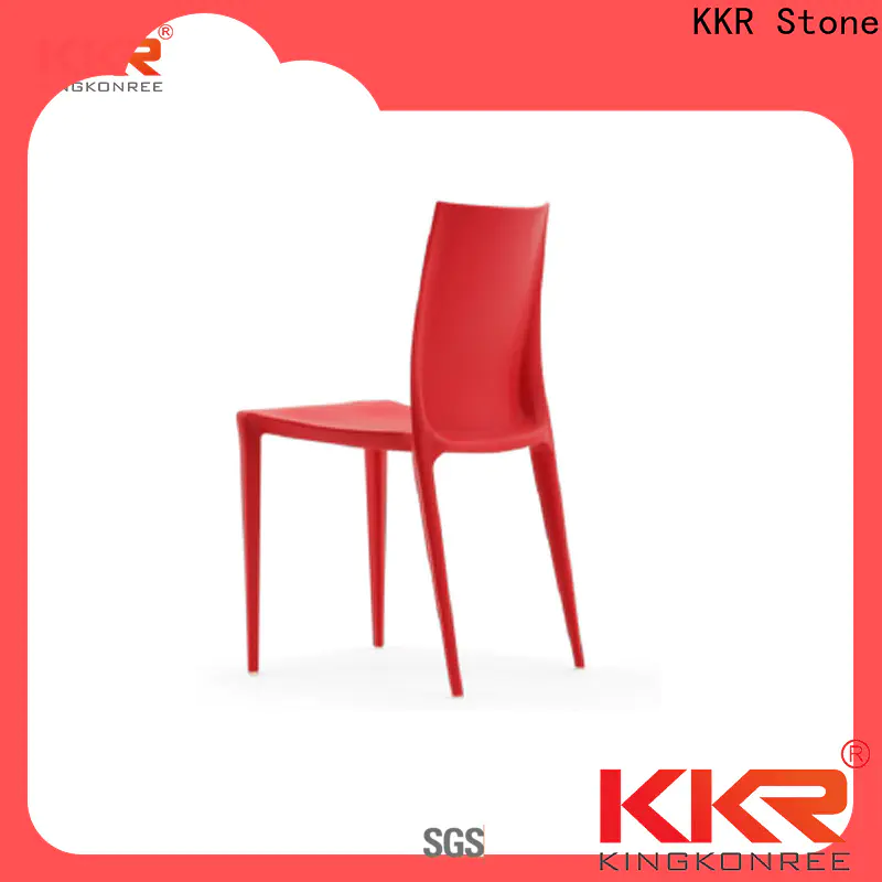 KKR Stone renewable cheap plastic chairs supplier