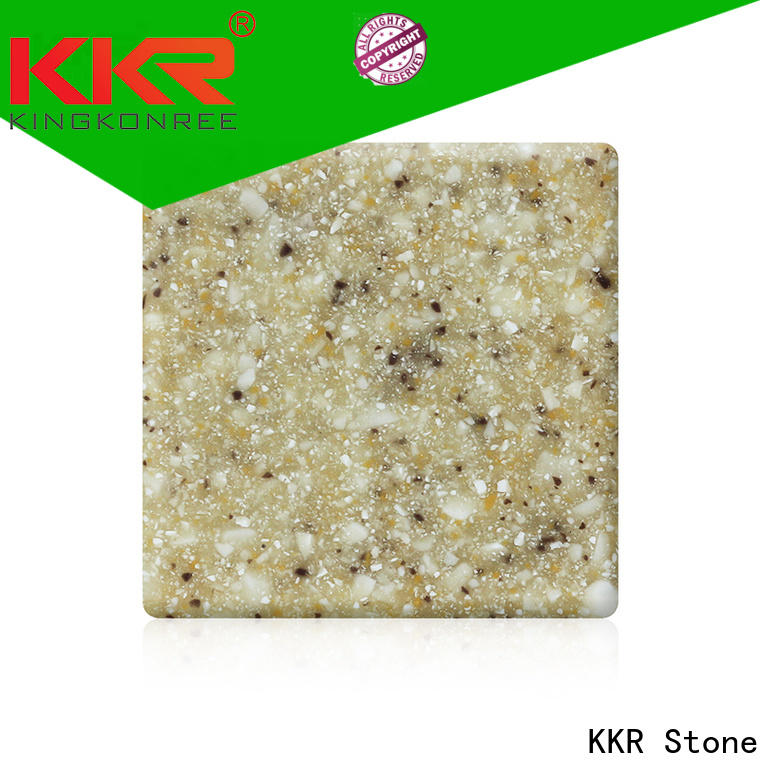 KKR Stone soild solid surface factory superior stain for garden table