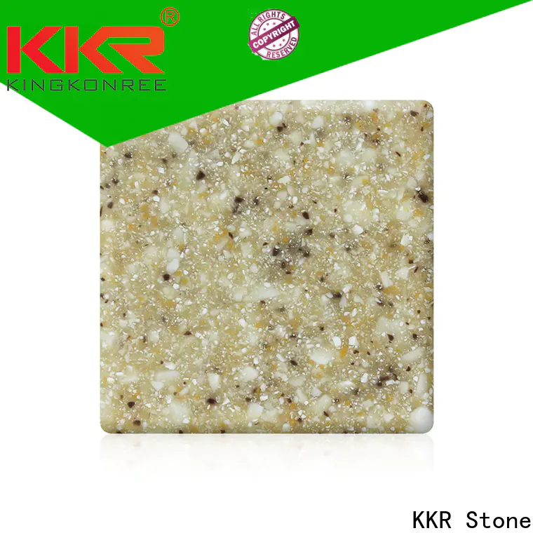 KKR Stone soild solid surface factory superior stain for garden table