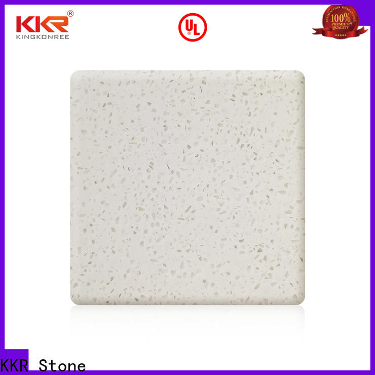 KKR Stone sheets modified solid surface superior stain for garden table