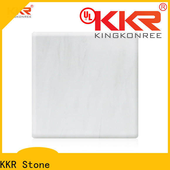 KKR Stone modified veining pattern solid surface supply for entertainment