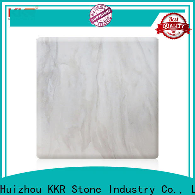 KKR Stone radiation free veining pattern solid surface in good performance for home