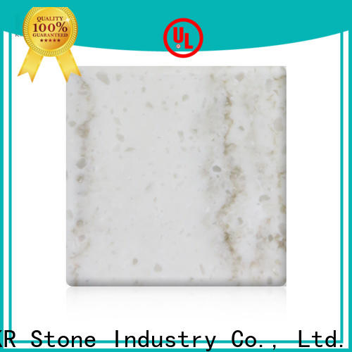 KKR Stone sheet solid surface slab  manufacturer for school building