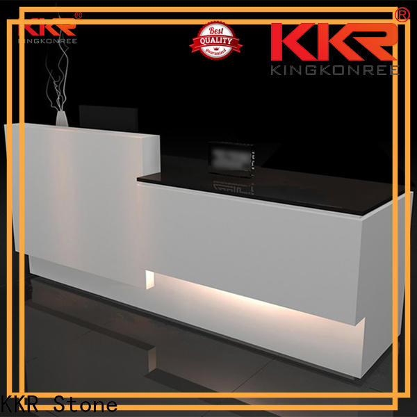 KKR Stone quality acrylic solid surface worktops free design for building