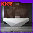 KKR Stone shape reception desk countertop custom-design for building