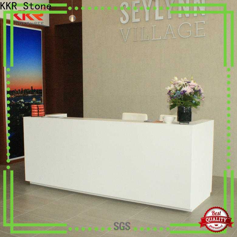 lassic style reception desk countertop design for entertainment