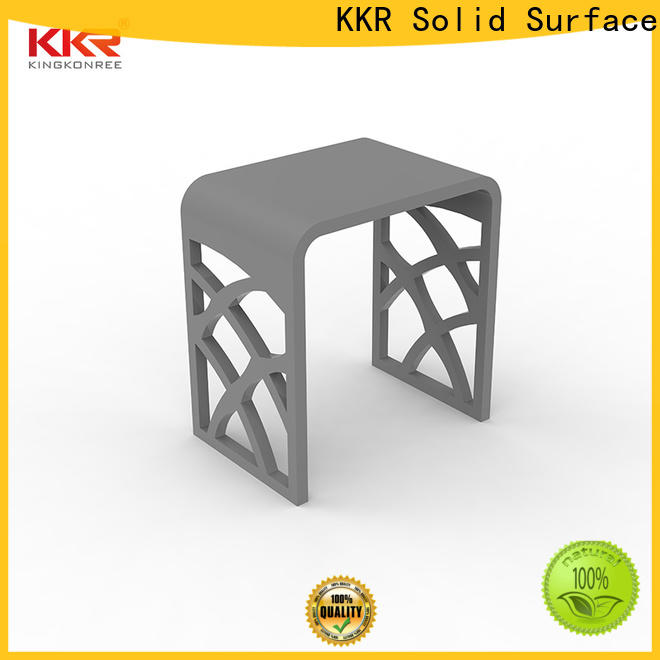 KKR Solid Surface acrylic wall shelf with good price on sale